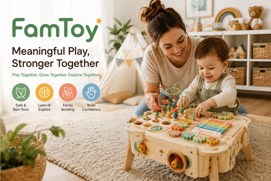 Wooden Educational Toys: How FamToy Makes Learning Through Play More Meaningful