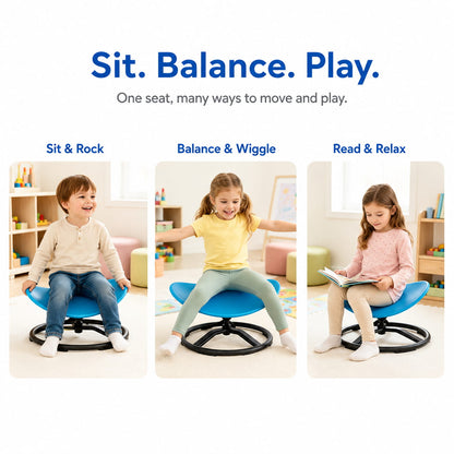 FamToy Kids Sensory Spinning Chair 220 lbs