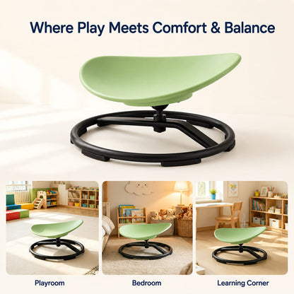 FamToy Kids Sensory Spinning Chair 220 lbs