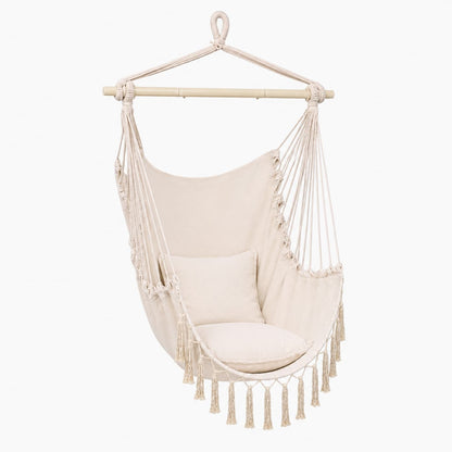 FamToy Hanging Hammock Chair Swing with Pillows