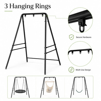 FamToy A-Frame Hammock Chair Stand 3-Ring