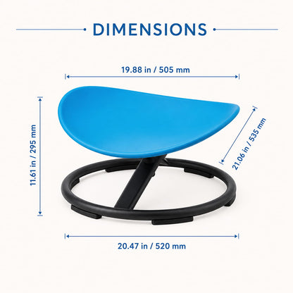FamToy Kids Sensory Spinning Chair 220 lbs