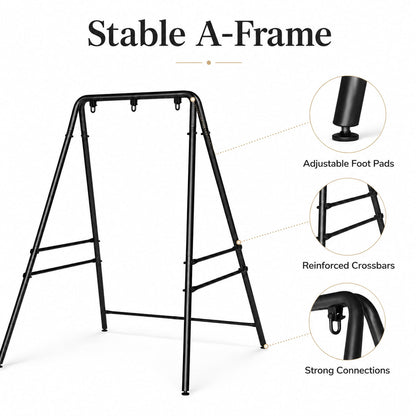 FamToy A-Frame Hammock Chair Stand 3-Ring