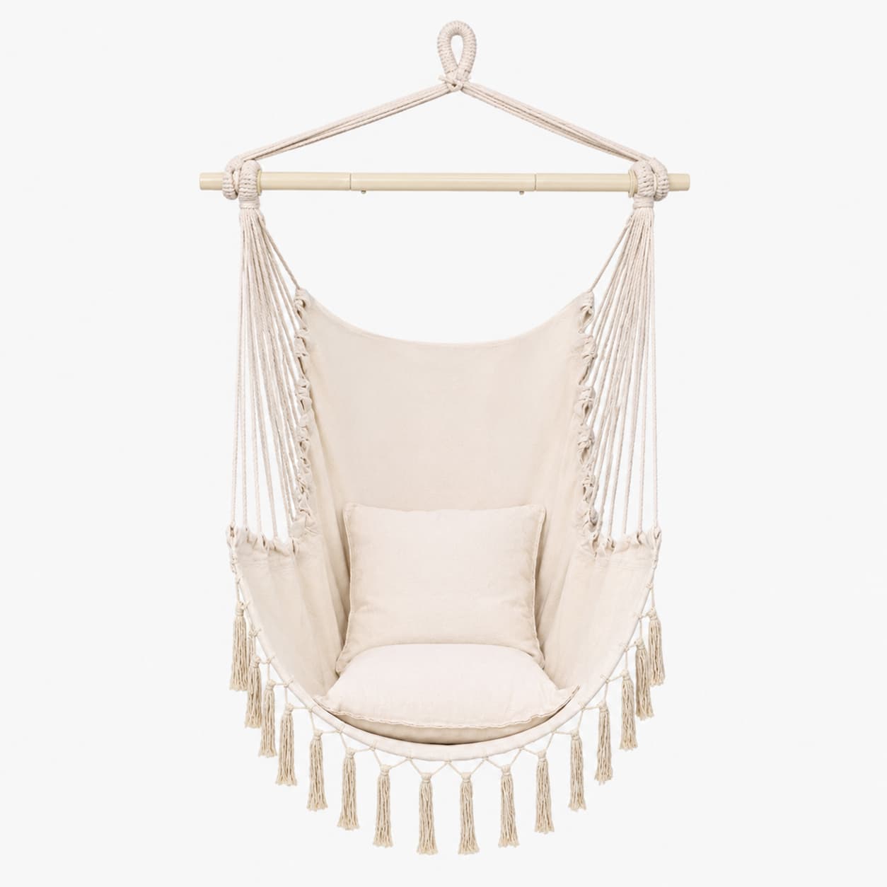 FamToy Hanging Hammock Chair Swing with Pillows