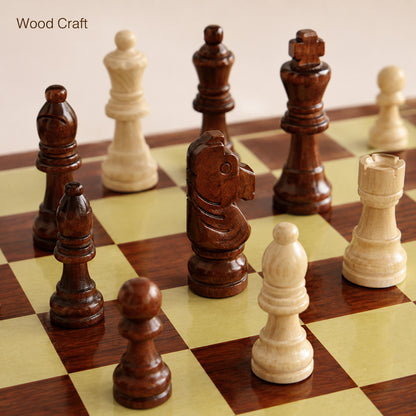 FamToy Magnetic Wooden Chess Set