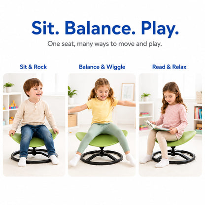 FamToy Kids Sensory Spinning Chair 220 lbs