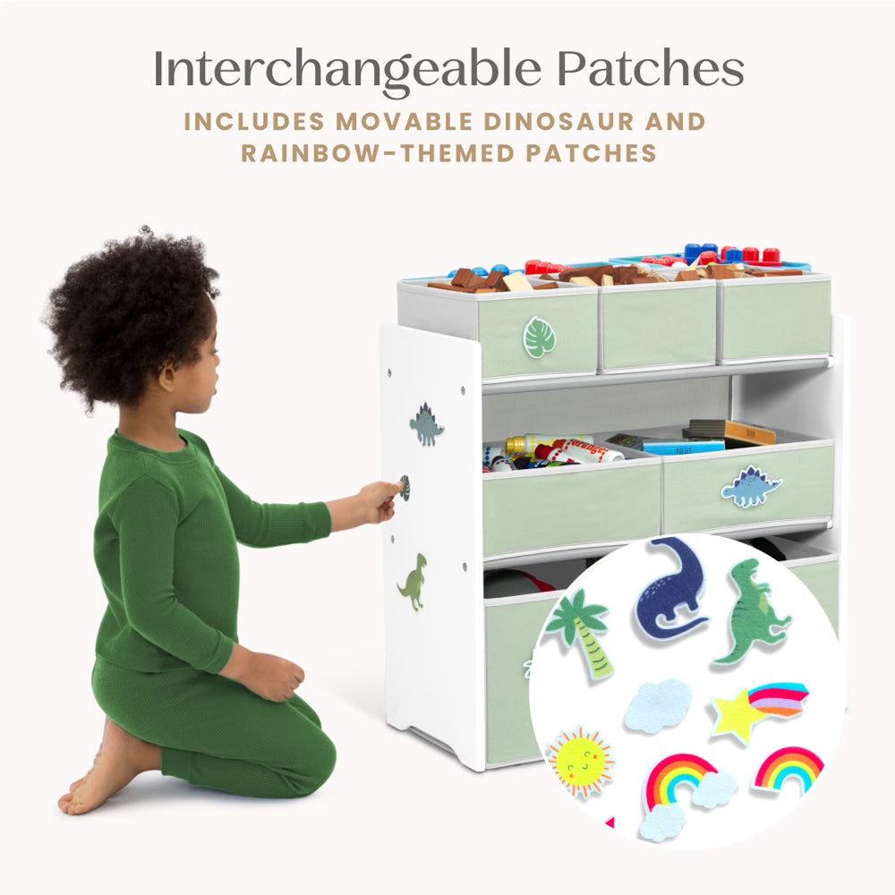 FamToy 6-Bin Kids Toy Storage Organizer