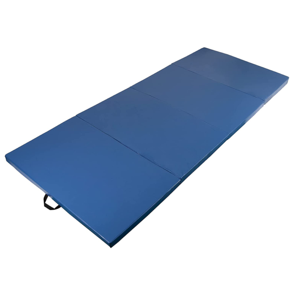 FAMTOY 4'x10'x2 Thick Folding Gymnastics Exercise Mat, Aerobics Stretching Yoga Mats