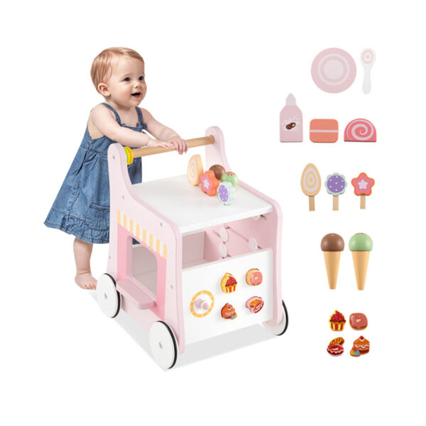 2-in-1 Baby Walker Toy