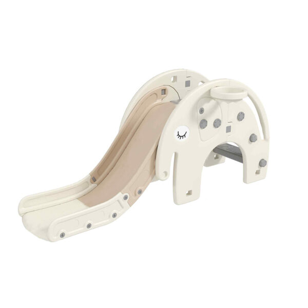 Toddler Slide with Basketball Hoop