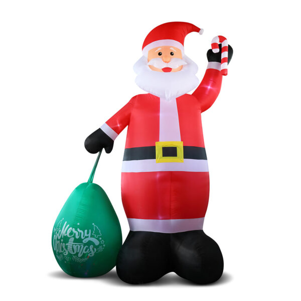 14ft Lighted Inflatable Santa Claus