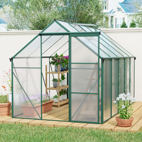 6x10FT Polycarbonate Greenhouse