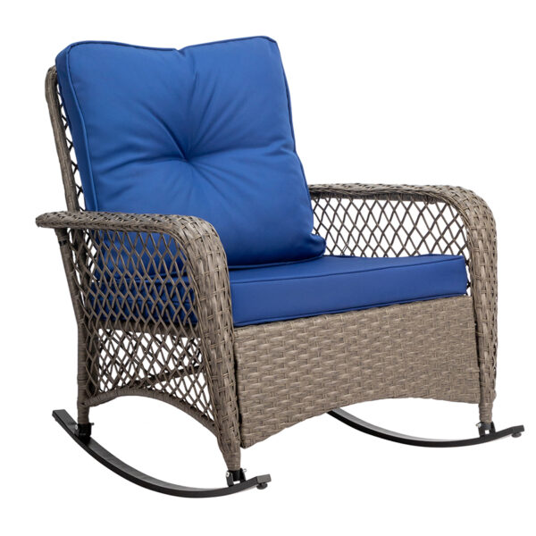 Outdoor Rattan Rocking Chair