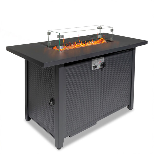43-Inch Gas Fire Pit Table