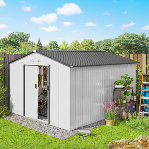 Large Outdoor Metal Storage Shed